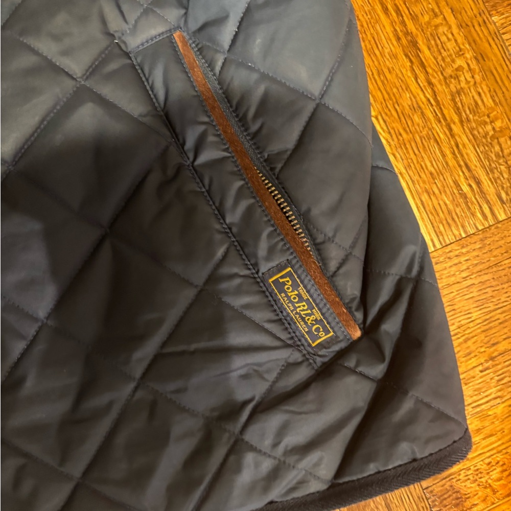 Ralph Lauren Men's Quilted Blue Vest - Picture 3 of 12